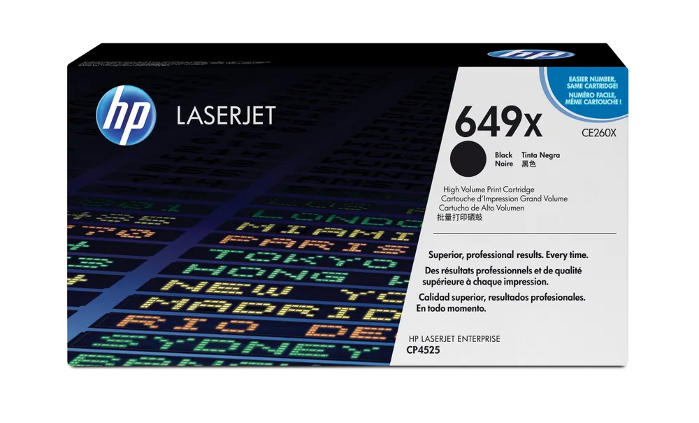HP 649X High Yield Black Original LaserJet Toner Cartridge Tonerkartusche 1 Stück(e)