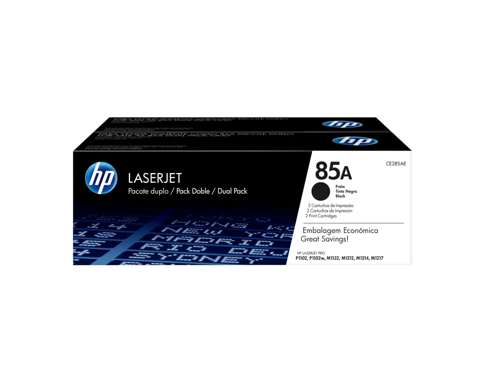 HP 85A 2-pack Black Original LaserJet Toner Cartridges Tonerkartusche 2 Stück(e)