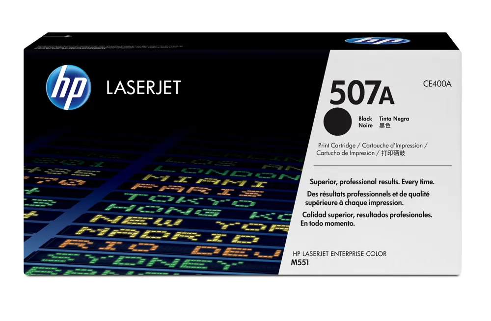 HP 507A Black Original LaserJet Toner Cartridge Tonerkartusche 1 Stück(e)