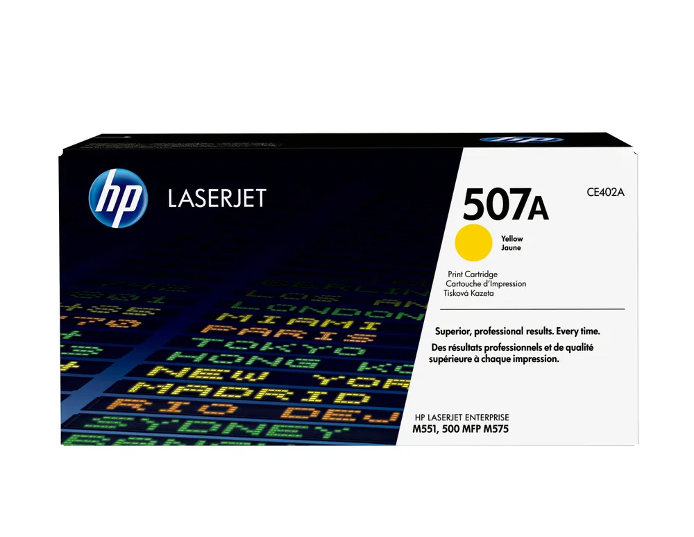 HP 507A Yellow Original LaserJet Toner Cartridge Tonerkartusche 1 Stück(e)