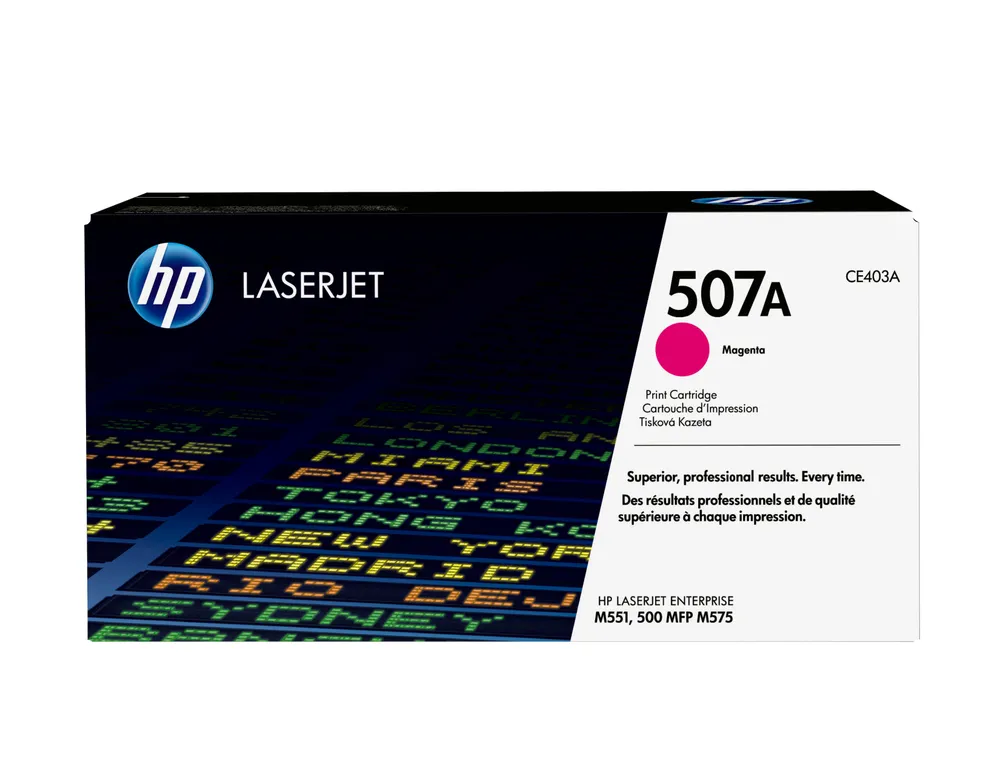 HP 507A Magenta Original LaserJet Toner Cartridge Tonerkartusche 1 Stück(e)