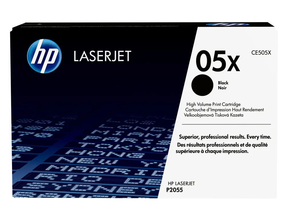 HP LaserJet CE505X Druckkassette schwarz mit Smart Printing-Technologie Tonerkartusche 1 Stück(e)