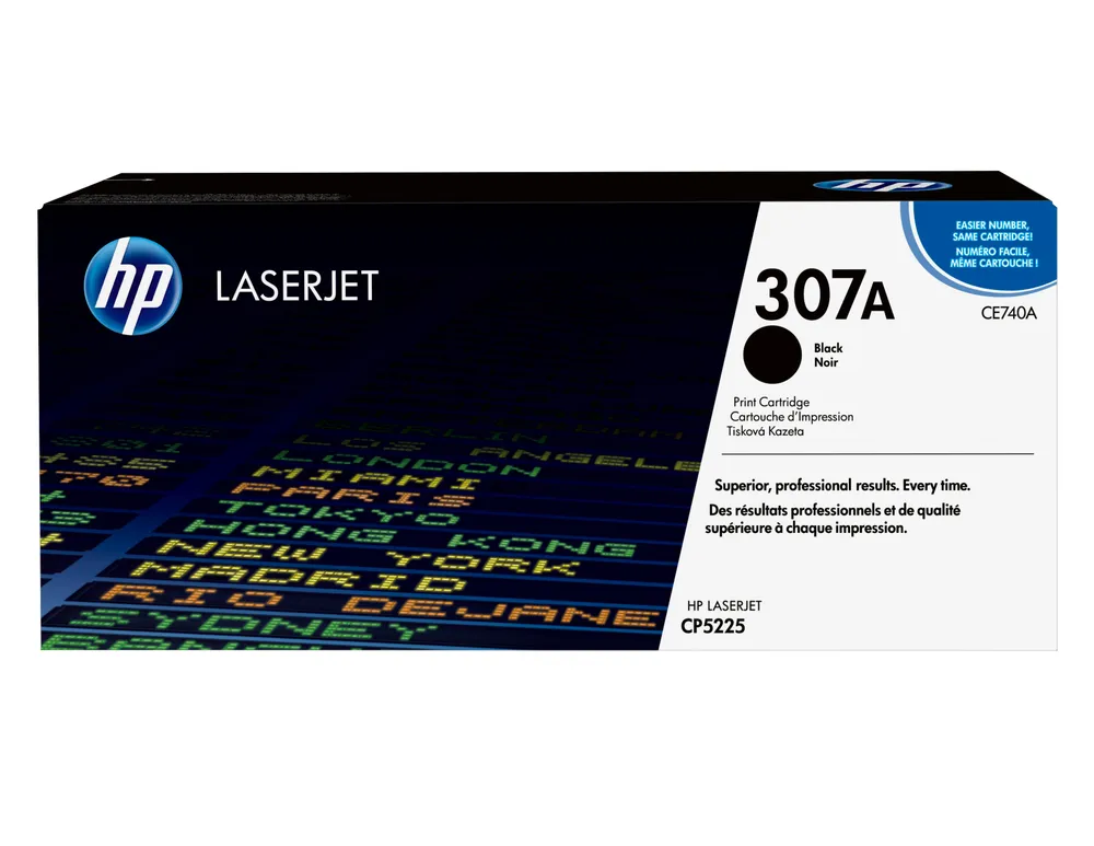 HP 307A Black Original LaserJet Toner Cartridge Tonerkartusche 1 Stück(e)