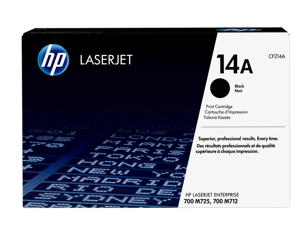 HP 14A Black Original LaserJet Toner Cartridge Tonerkartusche 1 Stück(e)