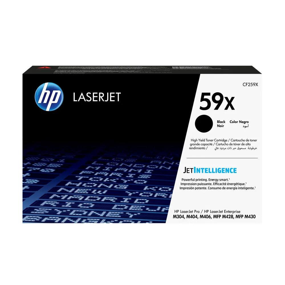 HP 59X Toner Schwarz (hohe Kapazität)
