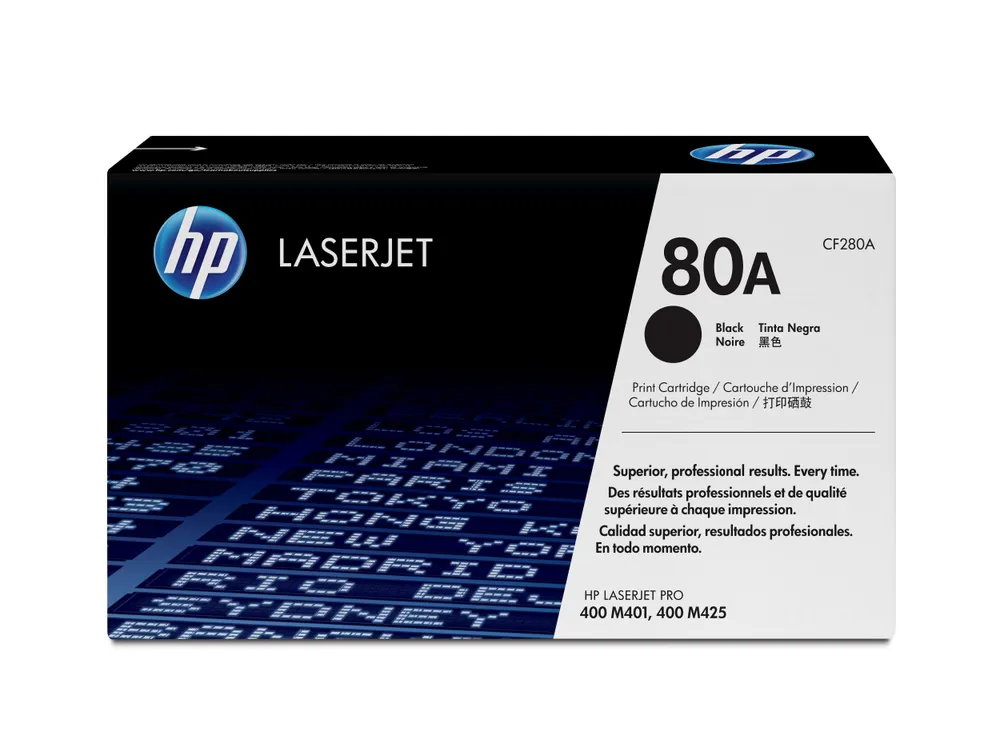 CF280A 80A schwarz Toner
