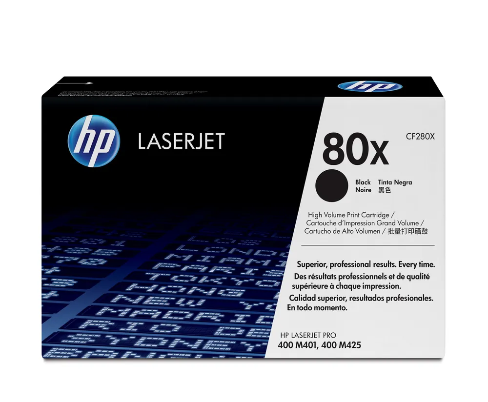 HP 80X High Yield Black Original LaserJet Toner Cartridge Tonerkartusche 1 Stück(e)