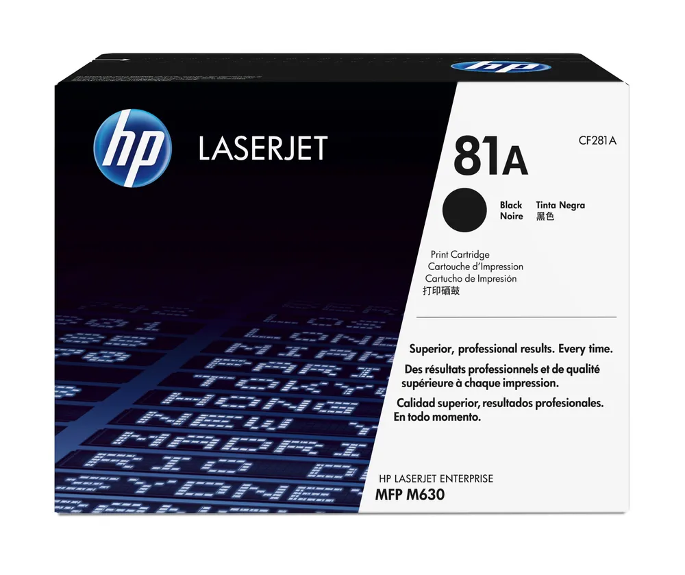 HP 81A Black Original LaserJet Toner Cartridge Tonerkartusche 1 Stück(e)