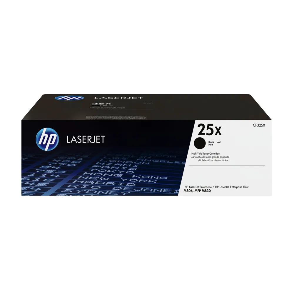 HP 25X High Yield Black Original LaserJet Toner Cartridge Tonerkartusche 1 Stück(e)