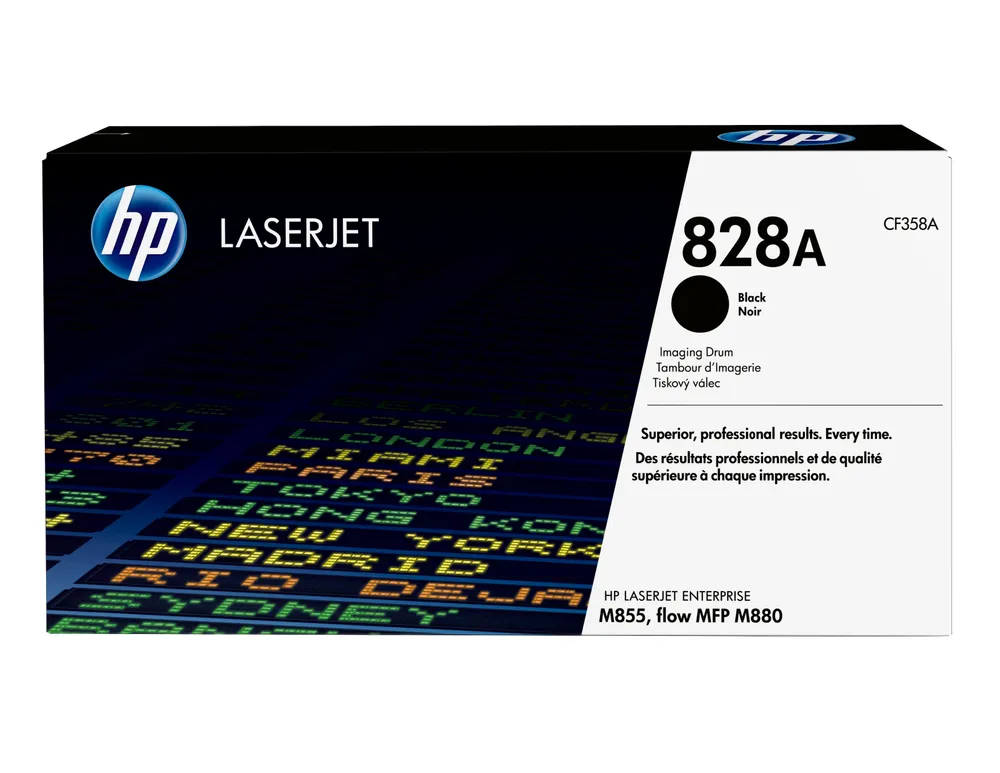 HP 828A Black LaserJet Image Drum Tonerkartusche 1 Stück(e) Schwarz