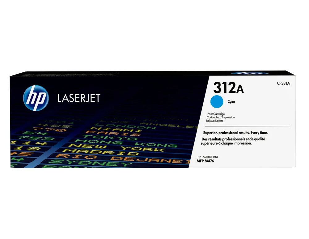 HP 312A Cyan LaserJet Toner Cartridge Tonerkartusche 1 Stück(e) Original