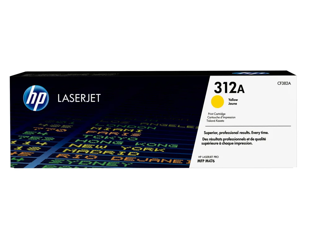 HP 312A Yellow LaserJet Toner Cartridge Tonerkartusche 1 Stück(e) Original