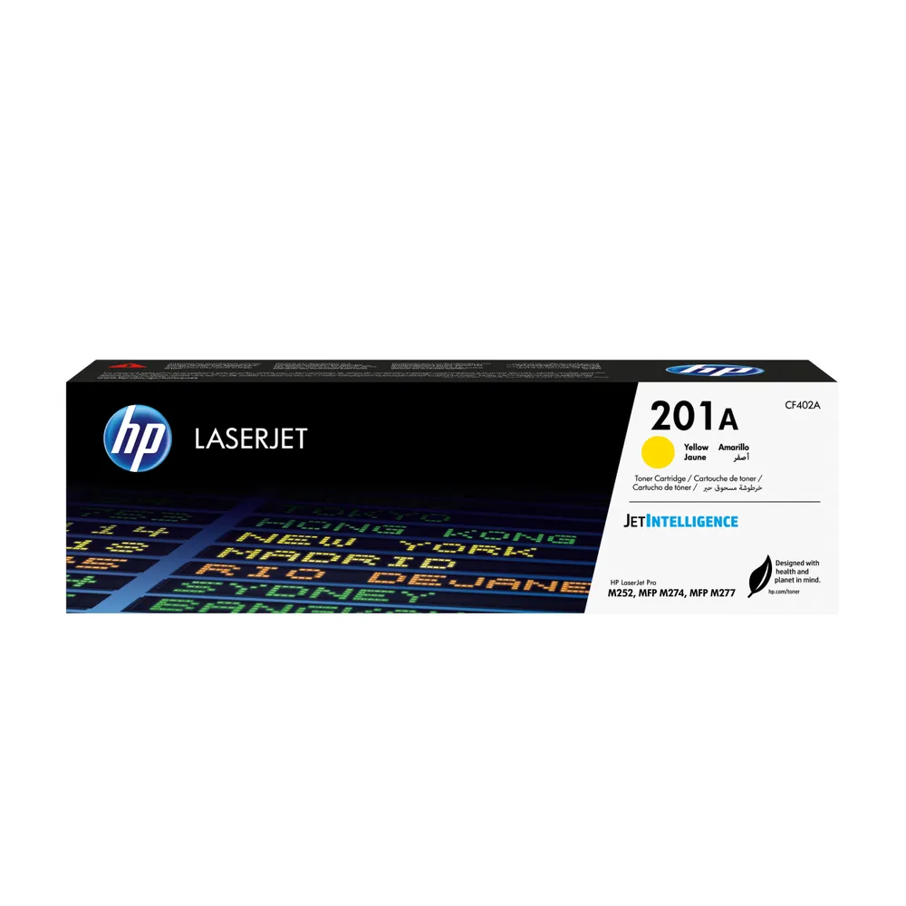 HP-Toner 201A Gelb