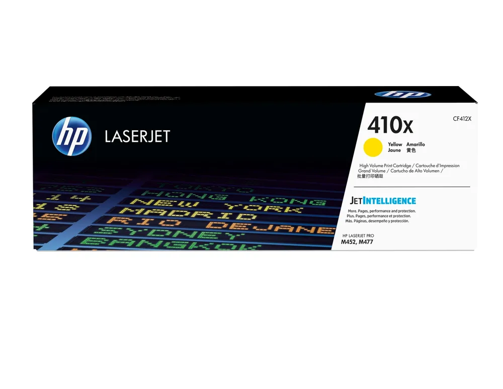 HP 410X High Yield Yellow Original LaserJet Toner Cartridge Tonerkartusche 1 Stück(e)