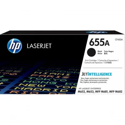 Original HP 655A LaserJet Toner Schwarz