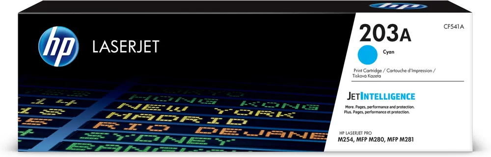 HP-Toner 203A Cyan
