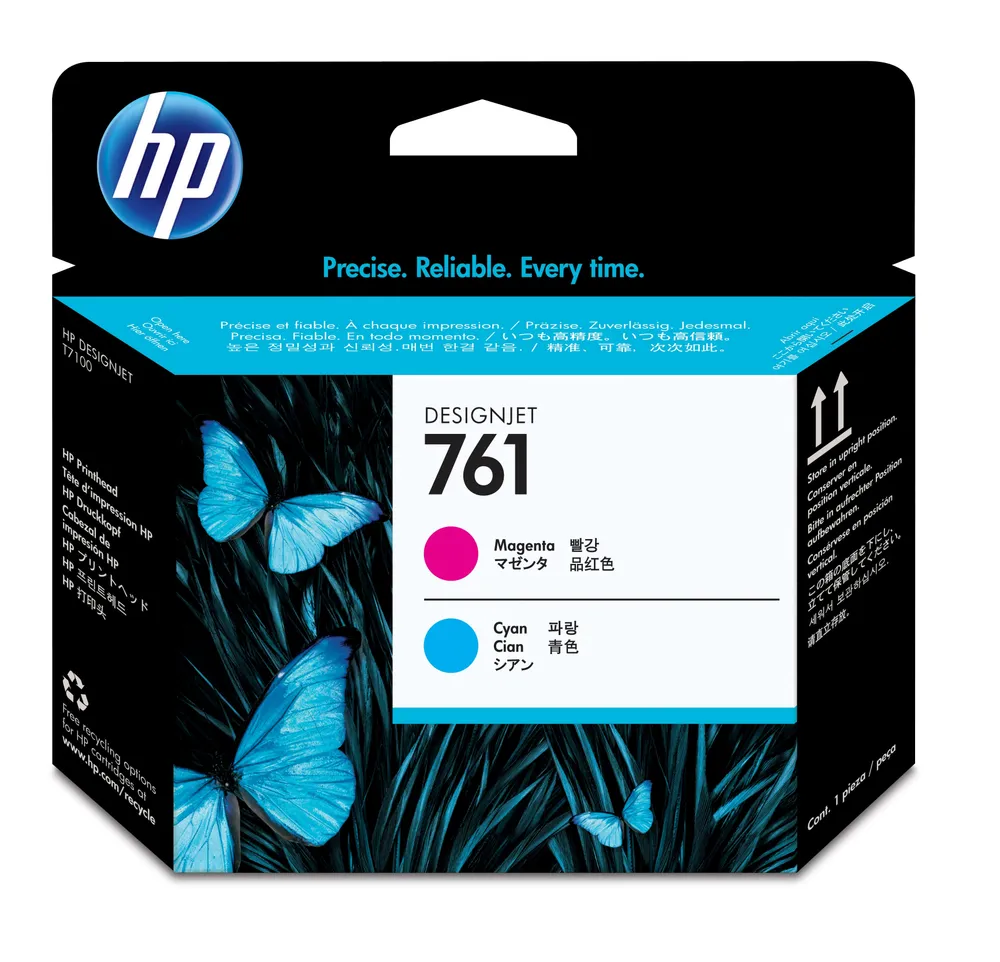 Druckkopf HP DesignJet 761 Magenta/Cyan