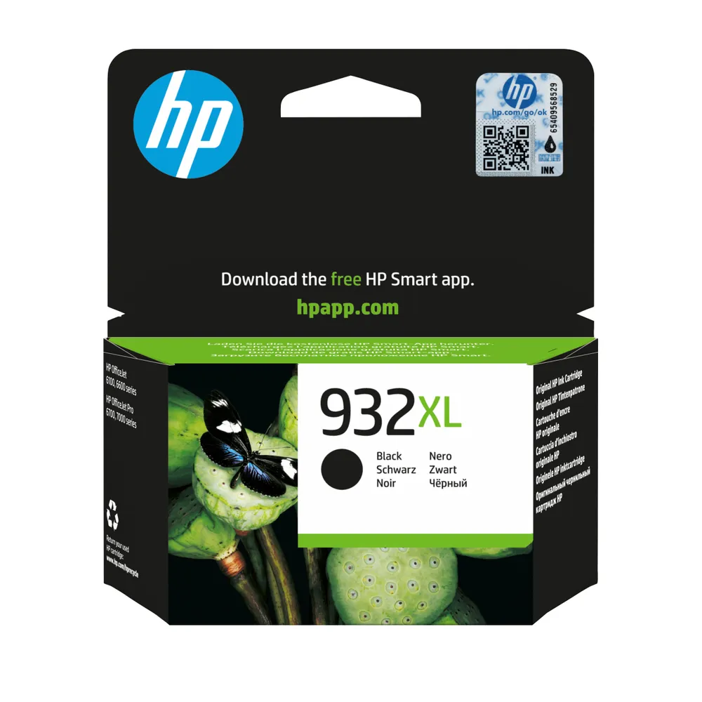Patrone HP 932XL Schwarz