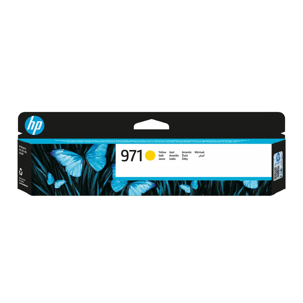 HP 971 Yellow Original Ink Cartridge Druckerpatrone 1 Stück(e) Standardertrag