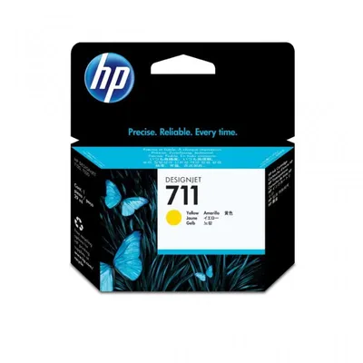 HP 711 29-ml Yellow DesignJet Ink Cartridge Druckerpatrone 1 Stück(e) Original