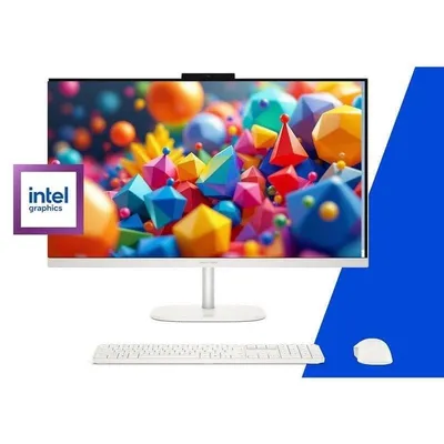 All-in-One PC HP OmniStudio 27-cu0004ns Intel Core 5-1334U 16GB 1TB SSD Iris Xe 27" FreeDOS IR-Kamera Wi-Fi 7