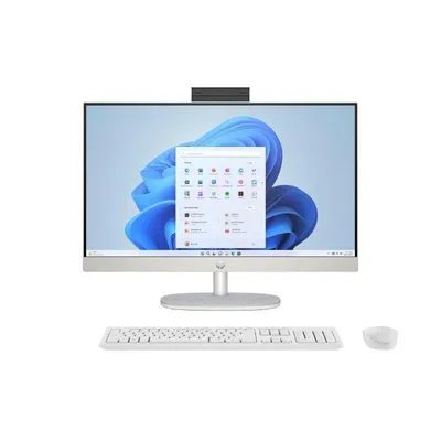 All-in-One PC HP 24-cr0179ns Intel Core i5-1335U 16GB 512GB SSD Iris Xe 23.8" FreeDOS Weiß