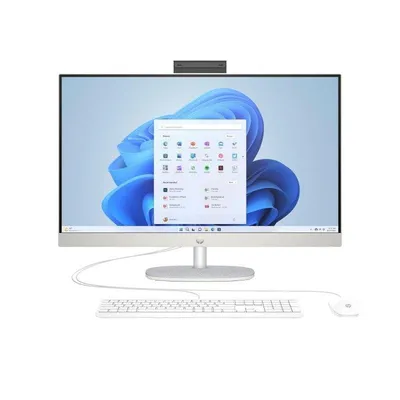 All-in-One PC HP 27-cr0129ns Intel Core i5-1335U 16GB 512GB SSD Iris Xe 27" FreeDOS Weiß