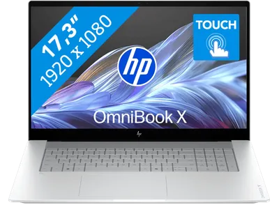 HP OmniBook X NG AI PC 17-de0076ngx - 17,3" - Intel Core Ultra 7 - 24GB RAM/1 TB SSD