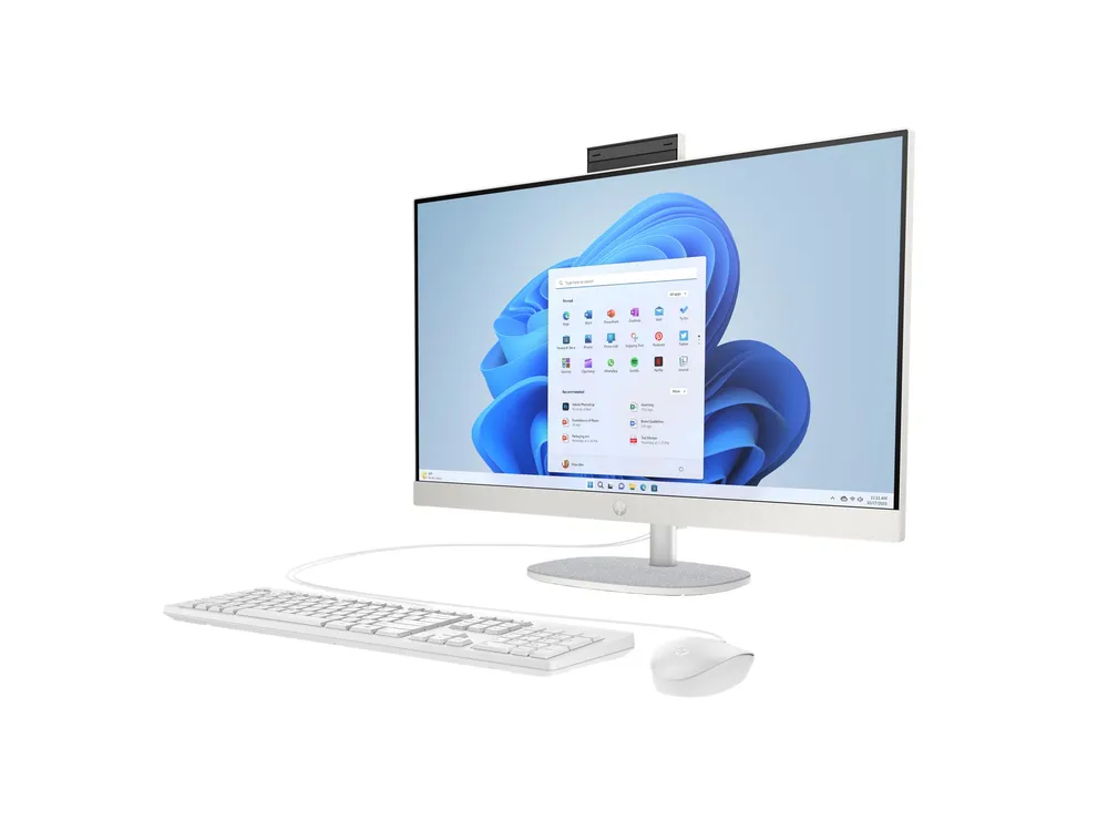 HP 27-cr0457ng AiO 27" FHD i5-1335U 8GB/512GB SSD Win11 DN1Z7EA#ABD weiss