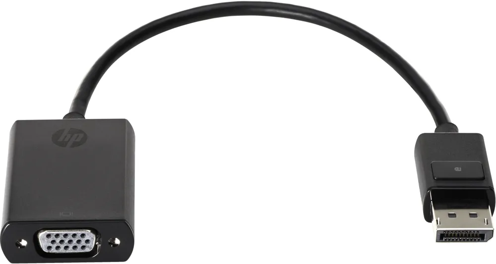 HP DisplayPort auf VGA Adapter 0,2 m Männlich-Weiblich Kupfer für Business-Laptops