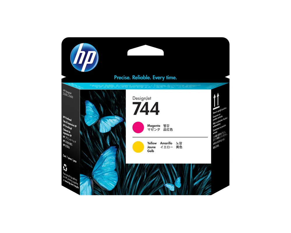 Druckkopf HP DesignJet 744 Magenta/Gelb