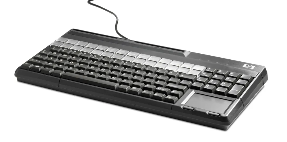 HP POS Keyboard with Magnetic Stripe Reader | fk218aa#abz |