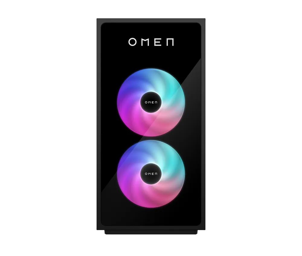 Gaming-PC OMEN GT16-0574ng, Schwarz, AMD Ryzen 7 8700G, 32 GB, 1 TB M.2 SSD, RTX 4070 SUPER 12GB, Windows 11