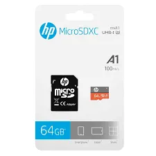 HP HFUD064-1V31A MicroSDXC 64 GB Klasse 10 UHS-I + Adapter