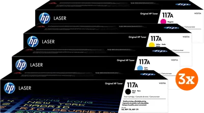 HP 117A Toner Multipack (3 Stück)