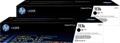HP 117A Toner Schwarz Doppelpack