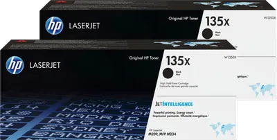 HP 135X LaserJet Toner Schwarz (2 Stück)