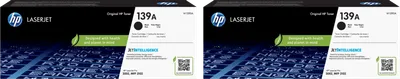 HP 139A Toner Schwarz Doppelpack