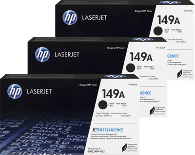 HP 149A LaserJet Toner Schwarz (3 Stück)