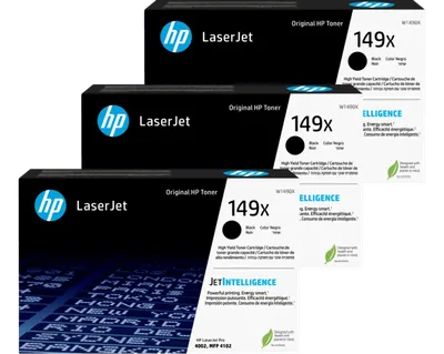 HP 149X LaserJet Toner Schwarz (3 Stück)