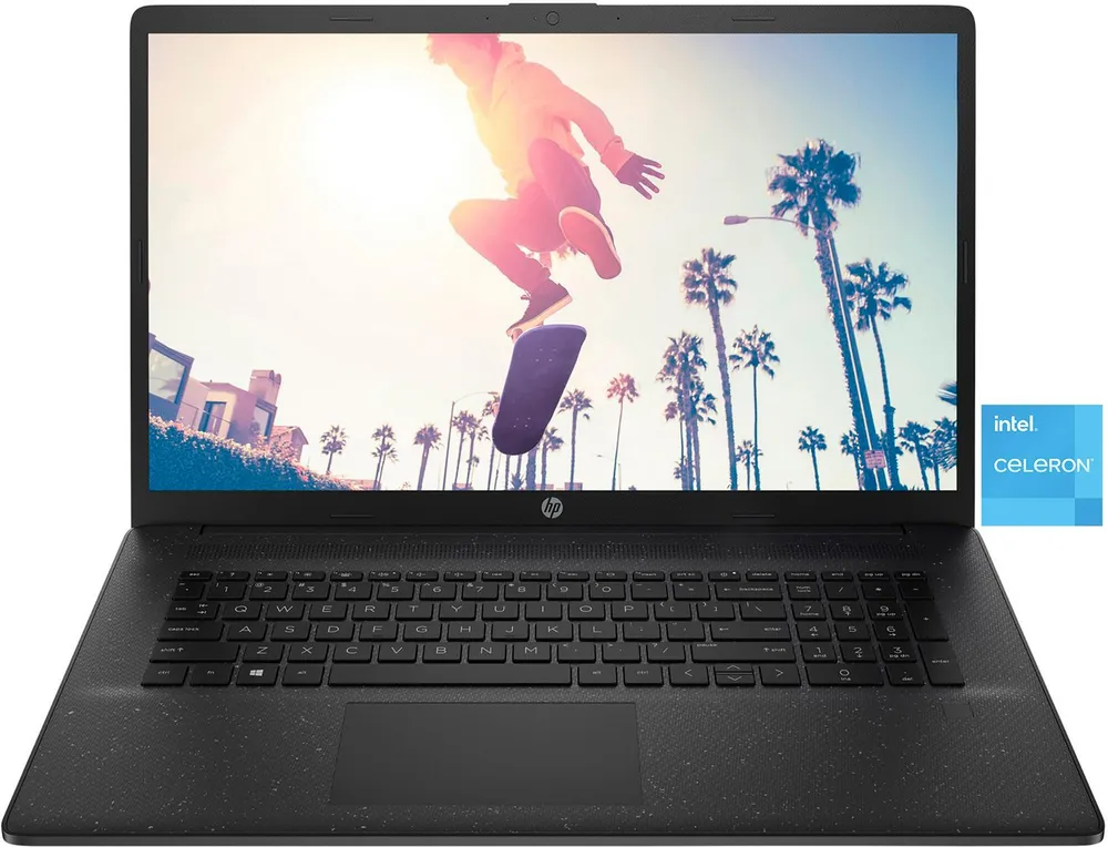 HP 17-cn0116ng 17,3" FHD Intel Celeron N4500 8GB RAM 512GB SSD Notebook (43,9 cm/17,3 Zoll, Celeron N4500, 8 GB, 512 GB SSD, Windows 11 Home)