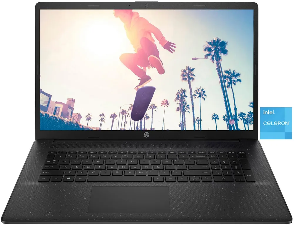HP 17-cn0116ng 17,3" FHD Intel Celeron N4500 8GB RAM 512GB SSD Notebook (43,9 cm/17,3 Zoll, Intel Celeron N4500, 8 GB, 512 GB SSD, Windows 11 Pro)