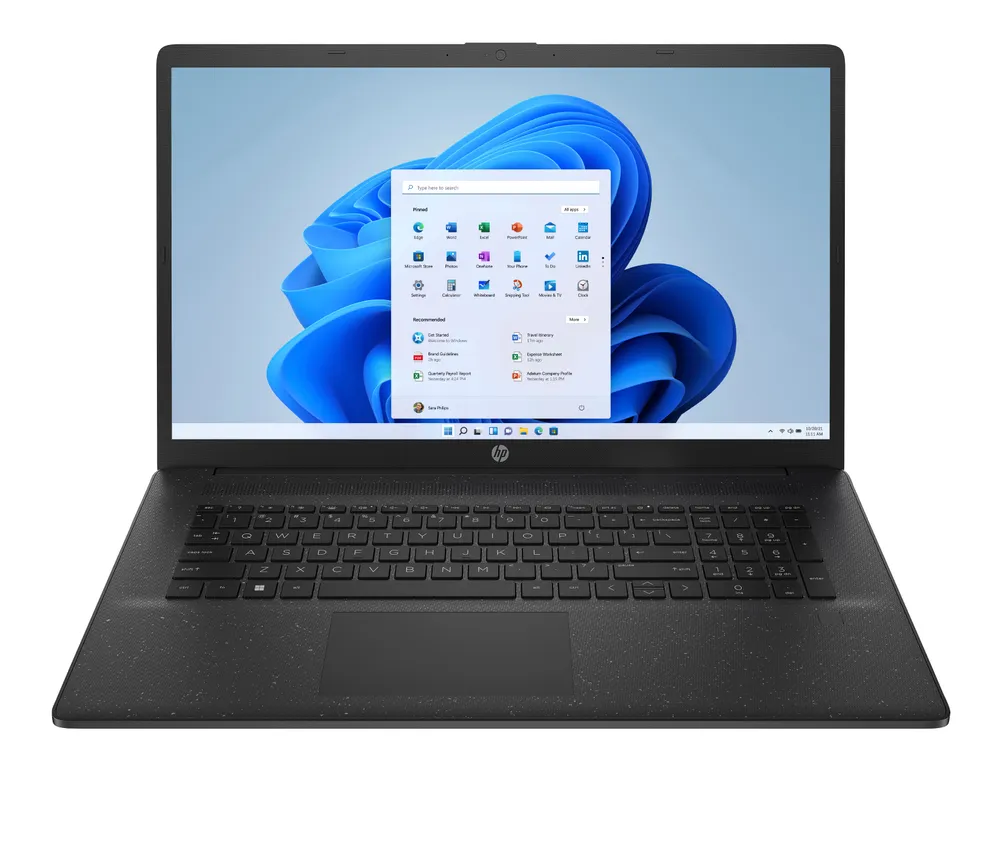HP 17-cp AMD Notebook (43,9 cm/17,3 Zoll, AMD Ryzen 7 7730U, Radeon Graphics, 16 GB, 1000 GB SSD)