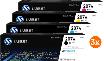 HP 207A Toner Multipack (3 Stück)