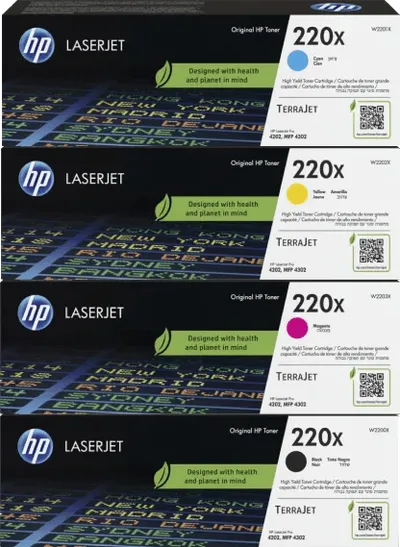 HP 220X LaserJet Toner Multipack