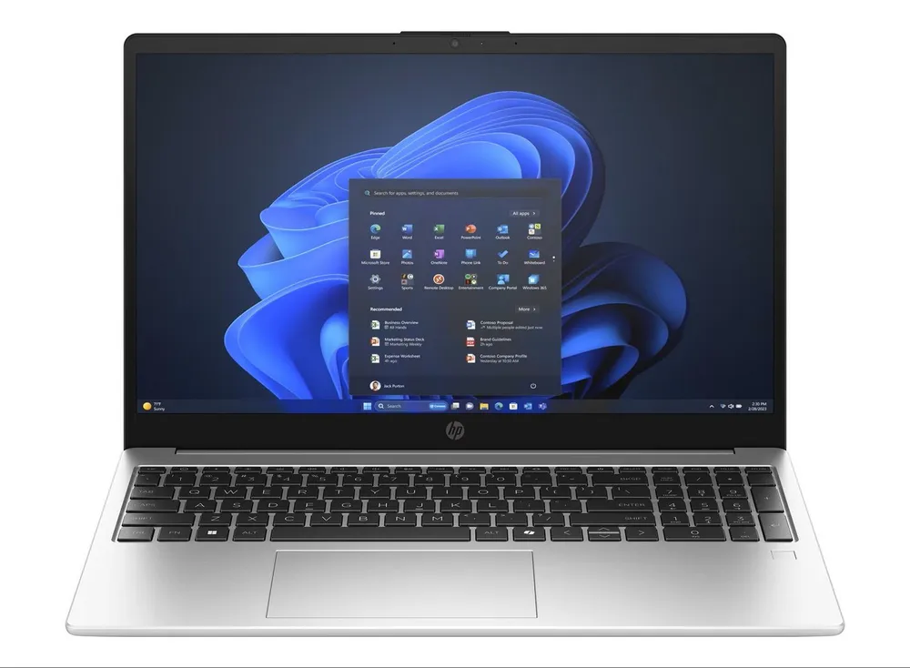 HP 250R G10 15.6" FHD Core 5 120U 16GB RAM 512GB SSD WIN11 Pro Notebook (39,6 cm/15,6 Zoll, Intel Core 5 120U, 16 GB, 512 GB SSD, Windows 11 Pro)