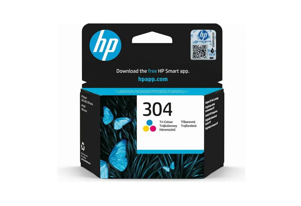 HP 304 Tintenpatronen Multipack 3-farbig Tintenpatrone