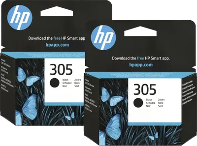 HP 305 Patrone Schwarz (2 Stück)
