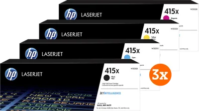 HP 415X Toner Multipack (3 Stück)