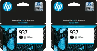 HP 937 Patrone Schwarz Doppelpack